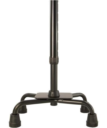 PCP Mobility & Homecare Quadratic Cane Adjustable Aluminum Small Base Black - Buy Online on SooperMarket.com
