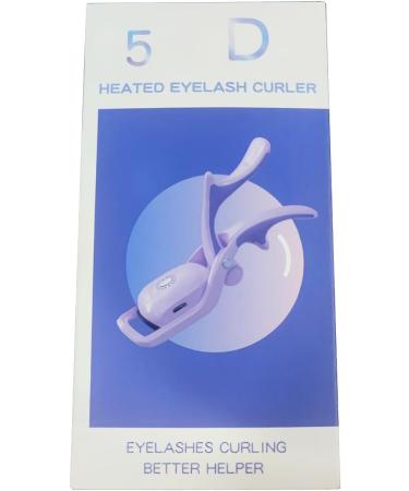 Denabuty Heated Eyelash Curler - Rechargeable Electric Curler with 3 Modes & Silicone Comb for Long-Lasting Natural Curls | Portable Professional Beauty Tool - Buy Online on SooperMarket.com