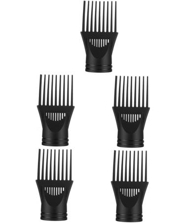 Didiseaon 10 Pcs Hair Dryer Comb Hair Blower Nozzle Hair Blow Dryer Comb Hair Dryer Attachment Nozzle Hair Dryer Front Nozzle Universal Diffuser Blow Dryer with Comb Adapter Plastic Modeling 13x6cmx2pcs Blackx2pcs - Buy Online on SooperMarket.com