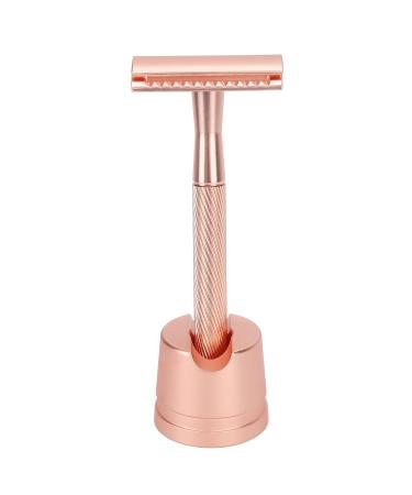 Double-Sided Copper Razor - Portable & Washable Barber Tool | Shop Internationally - Buy Online on SooperMarket.com
