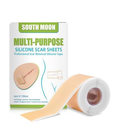Silicone Scar Gel Strip Scar Removal Mask Efficient Scar Treatment Surgery Acne Therapy Trauma Skin Repair 4 * 150cm