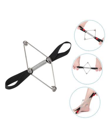 FOMIYES 2 Pcs Toe Straightener & Bunion Corrector Set - Nylon Black Toe Splint with Tension Band & Flex Tools for Hallux Valgus - Foot Strap Leash Holder for Bid Toe Alignment - Buy Online on SooperMarket.com