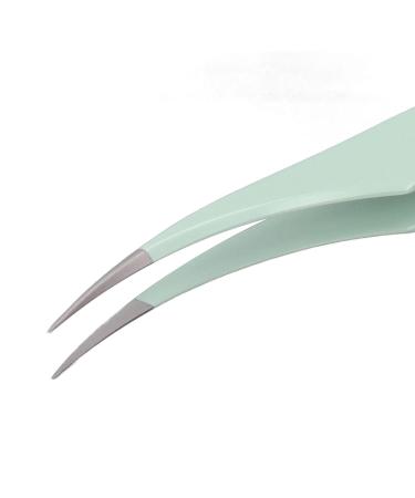 Buy Professional Curved Stainless Steel Eyelash Extension Tweezers - Precision Separators for False Eyelashes - International Shipping Available - Buy Online on SooperMarket.com