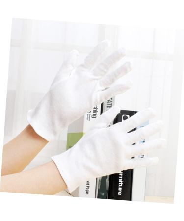 Healeved 36 Pairs Vinyl Glove Hair Coloring Moisturizing Hand Hair Dyeing Kitchen Cotton Work Jersey White Labor Protection Cotton - Buy Online on SooperMarket.com