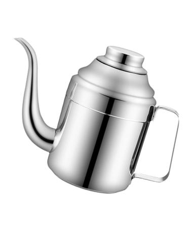 ABOOFAN Oil Can Seasoning Bottle Stainless Steel Oil Pot Kitchen Supplies Oil Dispenser Oive Home Oil Bottle Storage Container Japanese-style Condiment Bottles Kitchen Pot Castor 13X6X6CM As Shown