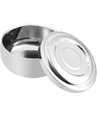 Beavorty 3-Piece Bamboo & Stainless Steel Shaving Soap Bowl Set Rustproof Shaving Containers for Men - Buy Online on SooperMarket.com