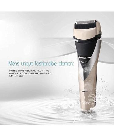 Buy Rechargeable Wet/Dry Electric Shaver - Cordless Men's Grooming Razor for Whole Body Washing - Buy Online on SooperMarket.com