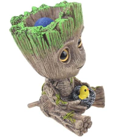 Aquarium Air Base & Groot Resin Ornaments | Air Stones & Decorative Aquarium Decor for Stunning Aquariums | International Shipping Available - Buy Online on SooperMarket.com