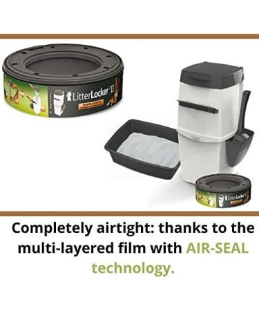 LitterLocker II Refill Cartridge- 1 Unit Hygienic Disposal System For Soiled Cat Litter Environmentally Friendly Cartridge Completely Hygienic Deodorizer Traps Odours - Buy Online on SooperMarket.com