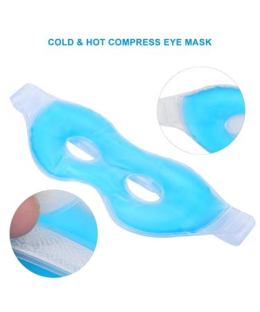 Anti-Fatigue Hot Cold Eye Mask for Puffy Eyes - Reusable Cooling Pack for Tired Eyes & Dark Circles - Buy Online on SooperMarket.com