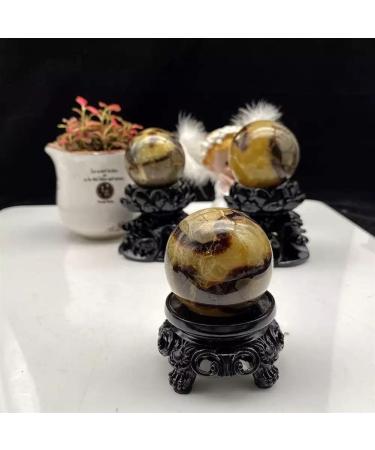 Large Natural Quartz Crystal Sphere 75MM-80mm Without Stand1pc Feng Shui Decoration Raw Stones and Minerals Full of Texture - Buy Online on SooperMarket.com