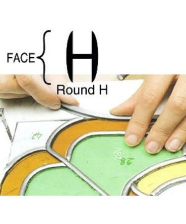 3/16 inch Round H Lead Came - Sturdy and Flexible for Stained Glass Projects - Buy Online on SooperMarket.com