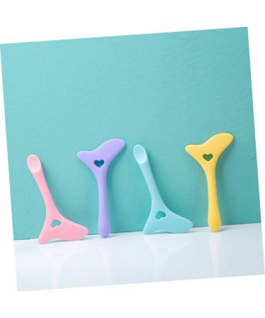 Beatifufu Eyeliner Aid Makeup Stencil Eyelash Kit Lash Tool Mask Applicator Face Cream Spoon Liquid Lipstick 11.7X5.9CM Blue - Buy Online on SooperMarket.com
