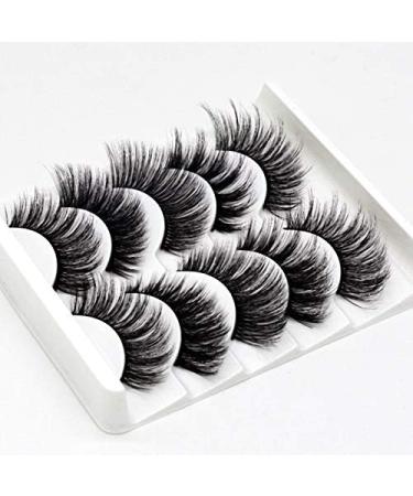 Desikixudy 3D-55(Mixed) Soft And Comfortable Cotton Thread Stem Stereo Multi-Layer Eyelashes Fiber False Eyelashes - Buy Online on SooperMarket.com