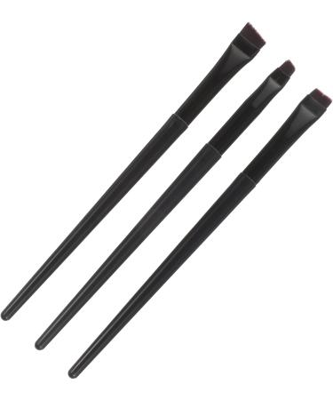 Healeved 15 Pcs Eyeliner Brush Eyebrow Brush Black Eyeliner Eyeliner Brush Female Artificial Fiber - Buy Online on SooperMarket.com