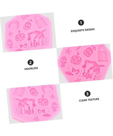 MAGICLULU Cake Mold Cookie Molds Silicone Molds for Chocolate Silicone Baking Mold Candy Making Mold Chocolate Silicone Molds Silicone Pumpkin Mold Halloween Pink Liquid Silicone - Buy Online on SooperMarket.com