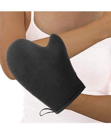 Self-Tanning Glove Self-Tanning Applicator Face and Body 2 Pieces Self-Tanning Glove Self-Tanning Glove Double-Sided Self-Tanning Glove for Sea Beach Men Women Black - Buy Online on SooperMarket.com