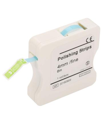 Dental Polishing Strip - Dental File for Teeth Sanding Grinding Deep Teeth Cleaning Tool Teeth Abrasive Finishing Strip Dental Care 5mm X 6M 1Roll(Blue)