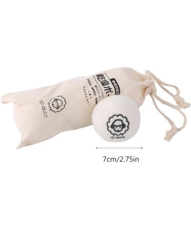 Chniafin 3pcs 7cm Fleece Dry Ball Reusable Wool Dryer Softener Laundry Washing Machine Accessories Home Reduce Wrinkles Laundry Dryer - Buy Online on SooperMarket.com