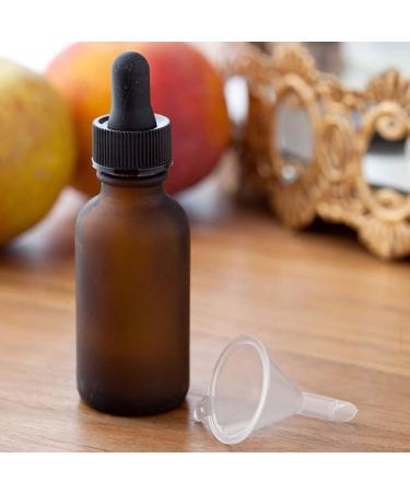 Liummrcy Droppers For Oils 30ml Empty Glass Dropper Bottle Refillable Amber Essential Oil Container Jar with Glass Pipette Dropper - Buy Online on SooperMarket.com