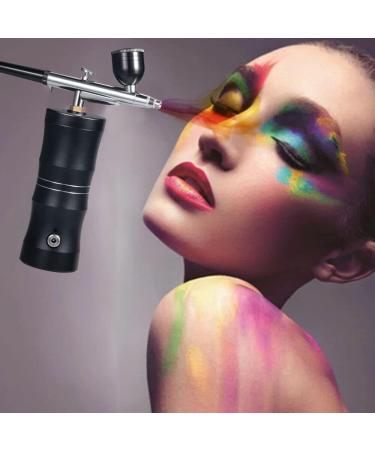 Kydelty Rechargeable Mini Airbrush Kit with Compressor for Makeup, Tattoo, Nail Art - Portable Handheld Air Brush for Face Paint and Model Painting - Buy Online on SooperMarket.com