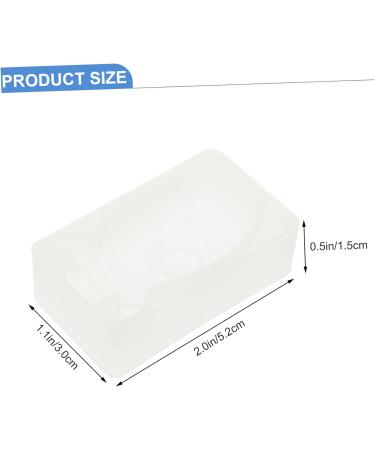 MAGICLULU Bunny Chocolate Mold Soap 2pcs Silicone Mold Child Silica Gel White Biscuit Crafts Shot Molds Children Birthday Biscuit Moulds 5.2X3X1.5CM White - Buy Online on SooperMarket.com