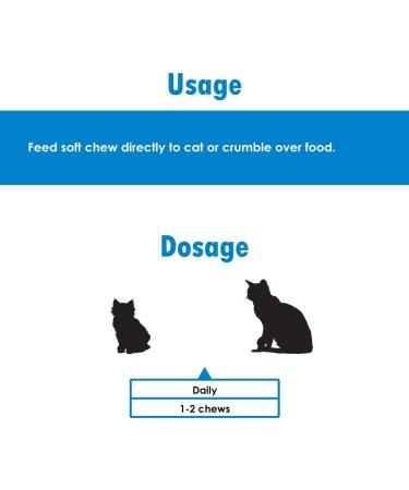 Felisyl L-Lysine Soft Chews for Cats - Immune System Support - Respiratory & Vision Health - 60 Chews - Buy Online on SooperMarket.com