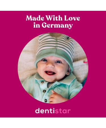 Dentistar Silikon Night Schnuller Set - Size 3 (14+ Months) - Luminous Baby Pacifiers - Dental Approved - Made in Germany - Moon & Blue Design - Buy Online on SooperMarket.com