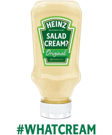 Heinz Salad Cream 570ml - Original Recipe - Pack of 1 - Buy Online on SooperMarket.com