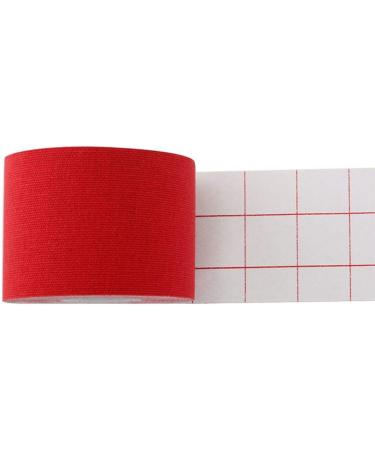 Muscle Tape 5cm*5m Cotton Strain Waterproof Kinesiology Tape Roll Ktapes Kinesiology Tape(Red) - Buy Online on SooperMarket.com