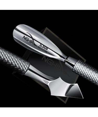 Stainless Steel Nail & Cuticle Care: Precision Toolsfor At-Home Manicures & Pedicures-Expert Silver - Buy Online on SooperMarket.com