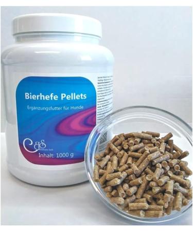 Barbara Seitz Brewers Yeast Pellets for Dogs 1000g - Enhance Fur & Skin Health | BARF Diet | With Diatomaceous Earth for Coat Care - Buy Online on SooperMarket.com