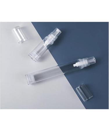 VASANA 12PCS 10ML / 0.34oz Empty Refillable Travel Bottles PS Plastic Airless Vacuum Pump Press Bottle Jar Pot Vial Container for Cosmetic Cream Lotion - Buy Online on SooperMarket.com