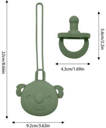 Cypeason Pacifier Holder for Diaper Bag - Safe & Easy to Clean Pacifier Set for Boys & Girls | Perfect for Travel Shopping & Walks - Buy Online on SooperMarket.com