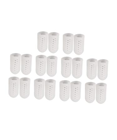 Crease Protecter 10 Pairs Anti-wear Protective Cover High Heel Protectors Silicone Gel Thumb Protector Silicone Toe Protector Toe Cap Protector Toe Finger Sleeve Pinkie Sleeve