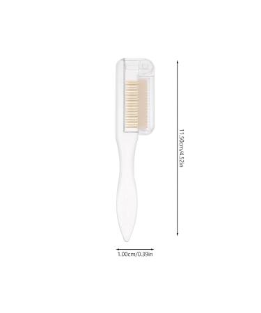 Buy Eyebrow Shaping Brush Set - 2pcs Foldable Eyebrow Comb & Eyelash Mascara Beauty Tools for Flawless Makeup | International Shipping Available - Buy Online on SooperMarket.com