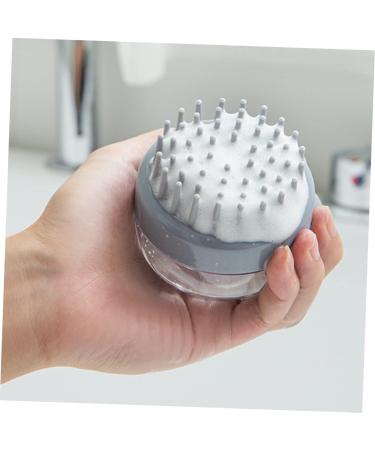 Beavorty 2pcs Massage Shampoo Brush - Silicone Scalp Scrubber & Body Exfoliator - Buy Online on SooperMarket.com