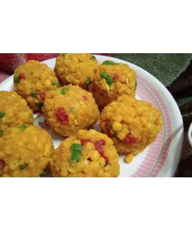 Boondi Laddu 250g Indian Traditional Sweet Best Gift For All Occasions Raksha Bandhan Marriage Diwali Holi Ganesh Chaturthi Festival Treat For Family & Friends