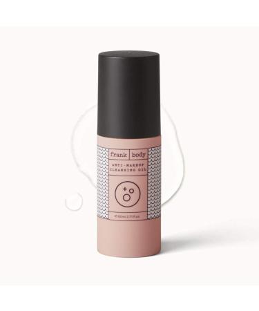 Frank Body Anti-Makeup Cleansing Oil | Wipe-free Makeup Remover | Made With Coffee  Grapeseed  & BHA Acid | Naturally Removes Makeup & Cleanses Skin | Vegan & Paraben Free | 80ml -- 2.71oz
