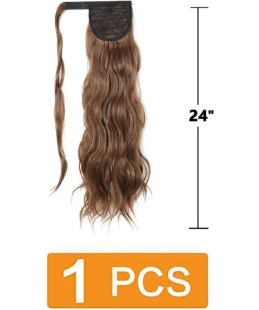 Prinfantasy Synthetic Wrap Around Ponytail Hair Extension - Curly Clip in Pony Tail for Women | 24 inch MW127 - Buy Online on SooperMarket.com