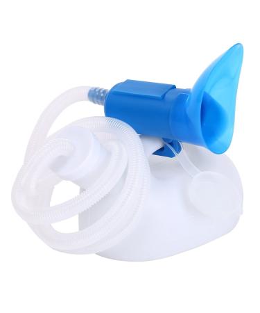 Mobile Toilet Potty Pee Urine Bottle Female Urinal Portable Urine Cup 2000ml Female Travel Urinal(White)
