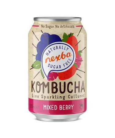 Nexba Kombucha 12x330ml Mixed Berry