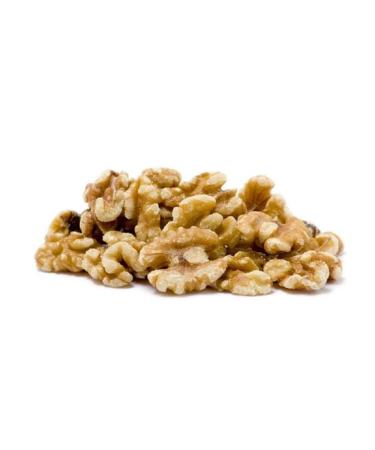 Gourmet Walnuts by Its Delish (Roasted Salted Halves & Pieces, 1 lb)