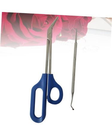 minkissy Pedicure Kit 1 Set Cosmetology kit Grooming kit Manicure kit Pregnant Woman Cosmetic kit 20x5.5cm Silver - Buy Online on SooperMarket.com