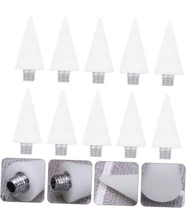 DOITOOL 30 Pcs Manicure Point Drill Pen Nail Crayons Head Rhinestone for Nails Nail Art Pen Accessory Nail Drill Pen Head Nail Drill Bits Manicure Picking Pen Wax Acrylic White Drilling - Buy Online on SooperMarket.com