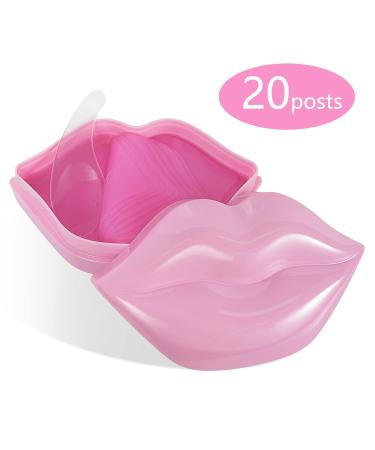 20Pcs Peach Lip Mask - Hydrating Anti-Wrinkle & Anti-Aging Lip Sleep Mask for Moisturizing Dry Lips - Buy Online on SooperMarket.com