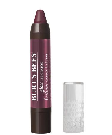 Burt's Bees 100% Natural Moisturizing Gloss Lip Crayon  Bordeaux Vines - 1 Crayon Bordeaux Vines 1 Count (Pack of 1)