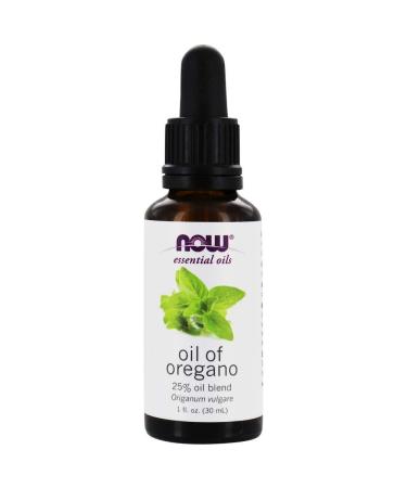 Now Foods Oil of Oregano 25%, 1 Fl Oz (Pack of 2)
