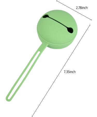 Baby Dummy Case Pacifier Case Travel Soother Box Transparent Soother Pod Pacifier Holder Box for Kids (Small Green) Small Green - Buy Online on SooperMarket.com