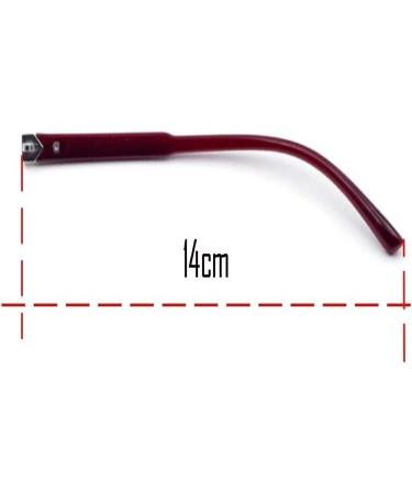 Ranara Replacement Glasses End Tips - Red Plastic Goggles & Accessories for Temporal Computing Frame Repair - Buy Online on SooperMarket.com